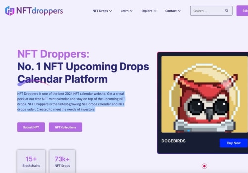 NFTdroppers.io - Innovation, Development Team and Educational Opportunities